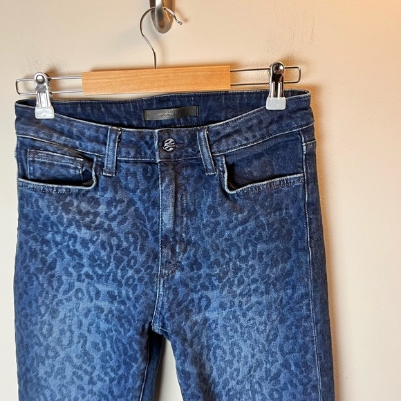 Joe’s Jeans Milla High-Rise Leopard Print Straight Ankle Jeans Size 27 - Picture 11 of 11